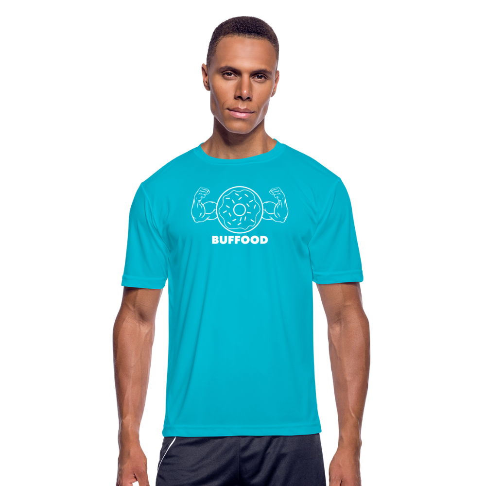 Moisture Wicking Performance T-Shirt - turquoise