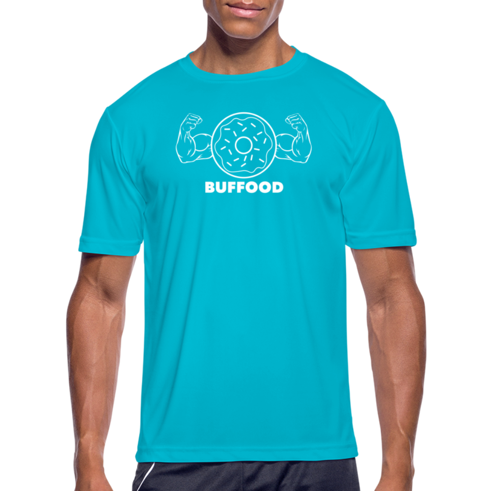 Moisture Wicking Performance T-Shirt - turquoise