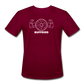 Moisture Wicking Performance T-Shirt - burgundy