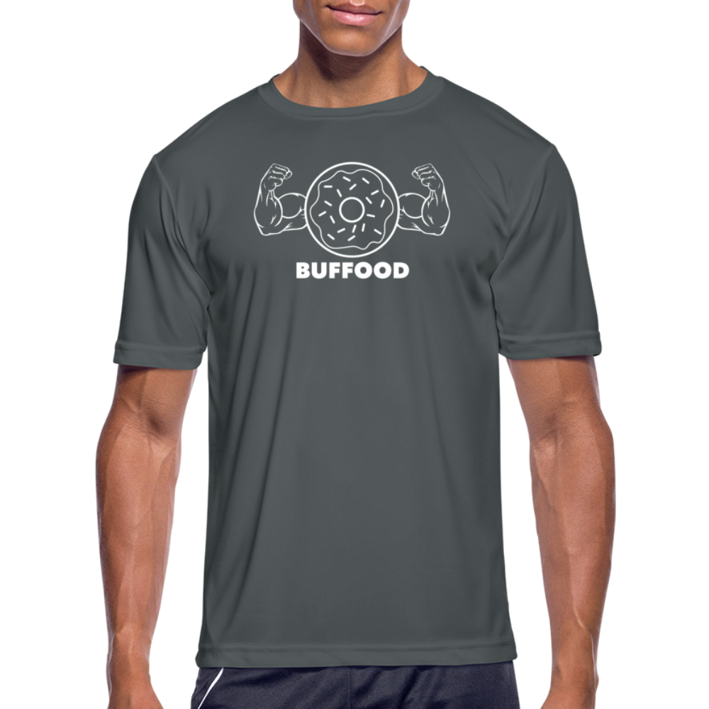 Moisture Wicking Performance T-Shirt - charcoal