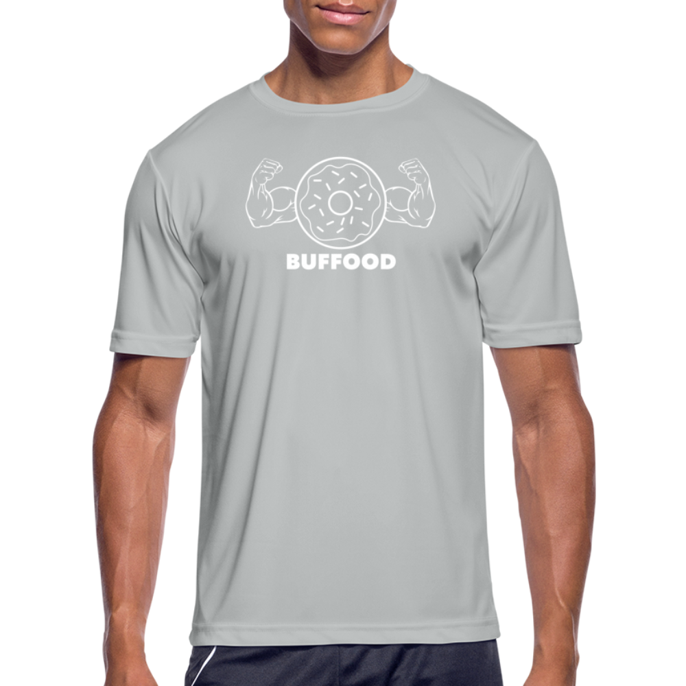 Moisture Wicking Performance T-Shirt - silver