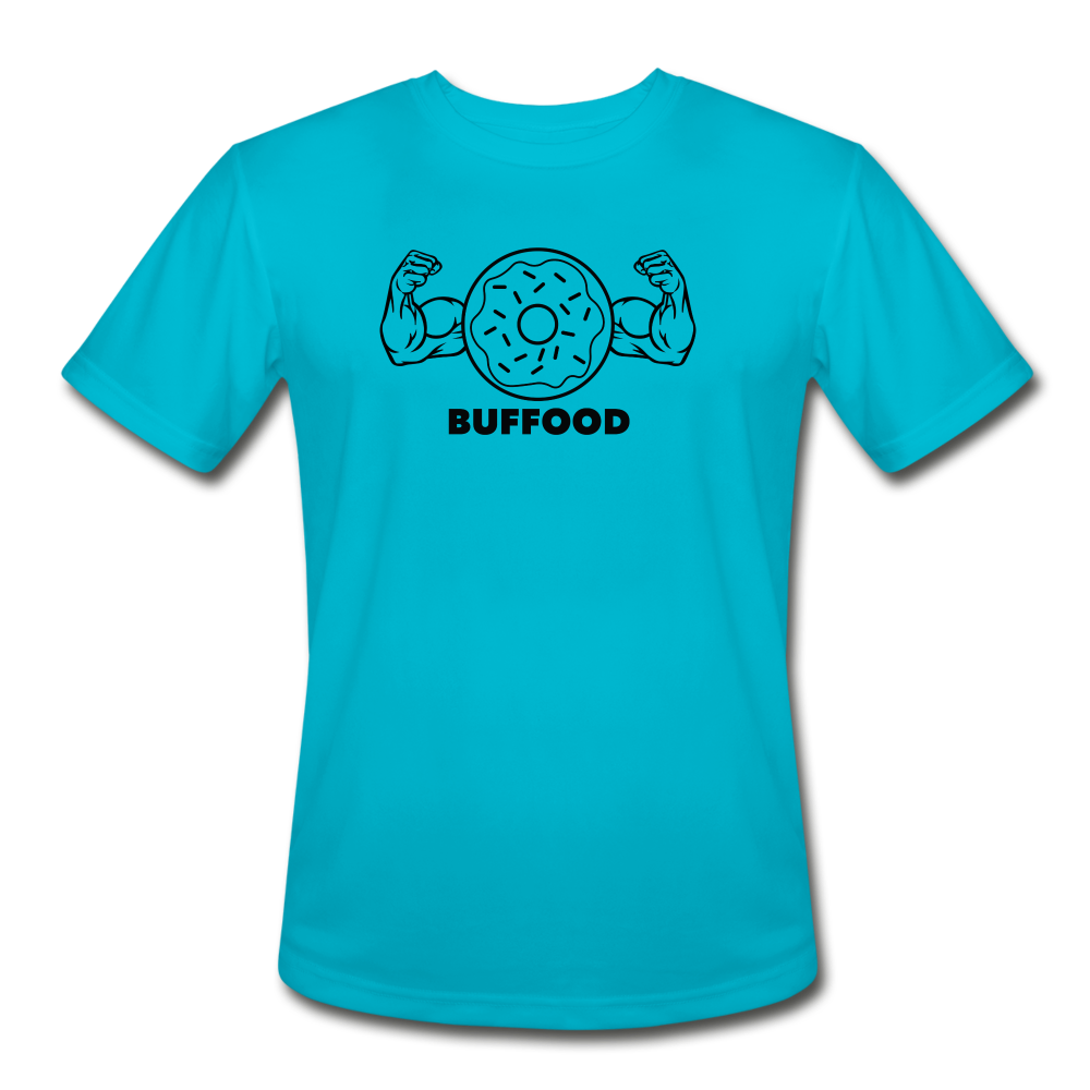 Moisture Wicking Performance T-Shirt - turquoise