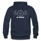 Doughnut Gildan Heavy Blend Adult Hoodie - navy
