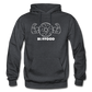 Doughnut Gildan Heavy Blend Adult Hoodie - charcoal grey