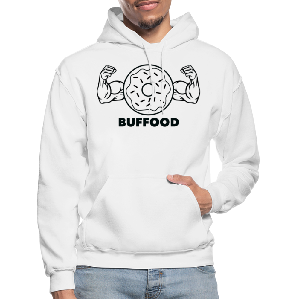 Doughnut Gildan Heavy Blend Adult Hoodie - white