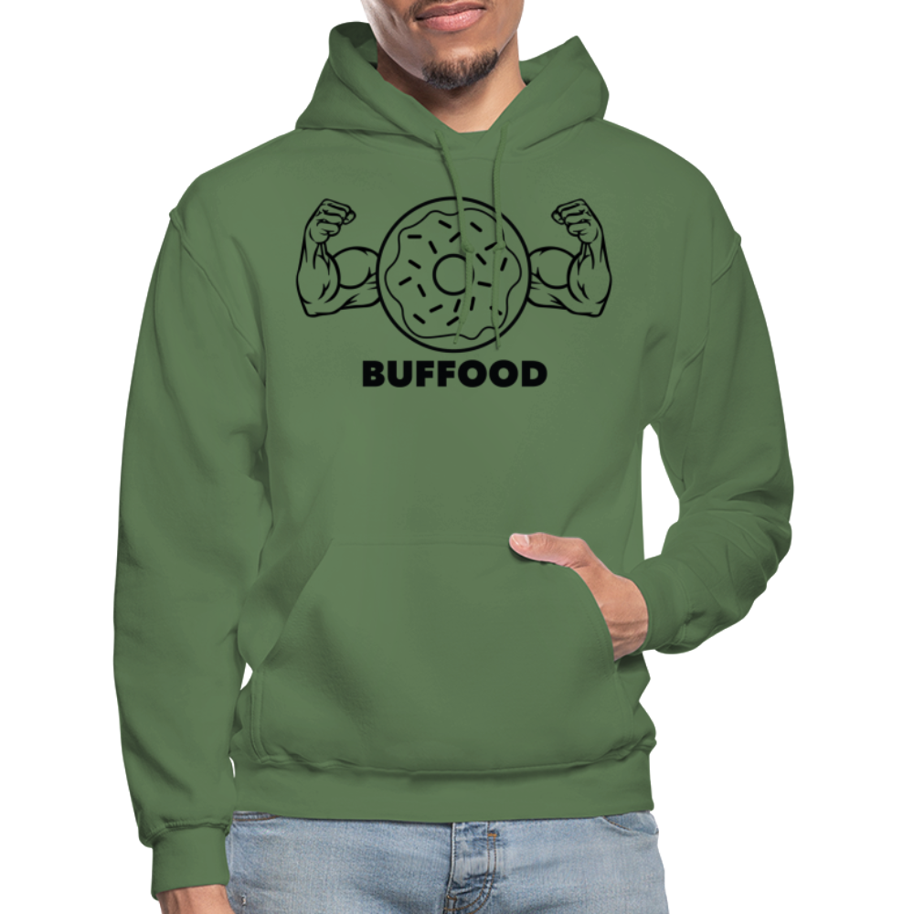 Doughnut Gildan Heavy Blend Adult Hoodie - military green