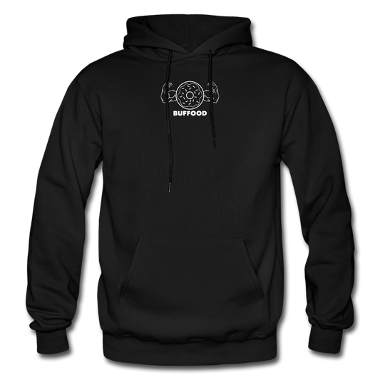 Mini doughnut Gildan Heavy Blend Adult Hoodie - black